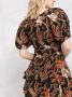 Ulla Johnson Mini-jurk met ruches Zwart - Thumbnail 3