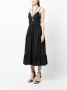 Ulla Johnson Midi-jurk met uitgesneden detail Zwart - Thumbnail 3