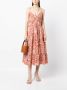 Ulla Johnson Mini-jurk met bloemenprint Oranje - Thumbnail 2