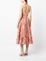 Ulla Johnson Mini-jurk met bloemenprint Oranje - Thumbnail 4