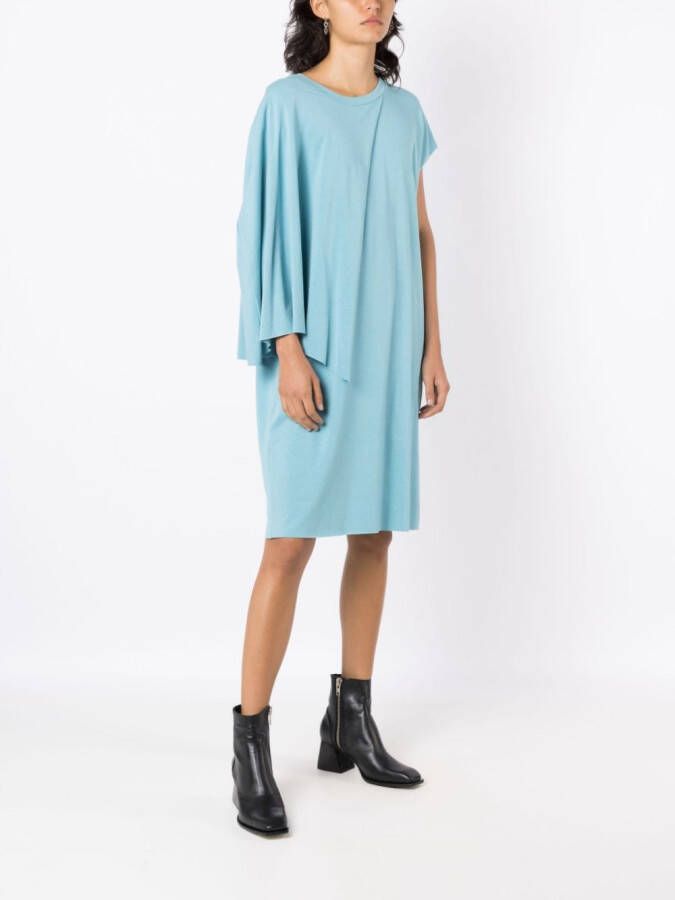 Uma | Raquel Davidowicz Asymmetrische jurk Blauw