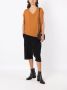 Uma | Raquel Davidowicz Blouse met V-hals Bruin - Thumbnail 2