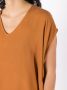 Uma | Raquel Davidowicz Blouse met V-hals Bruin - Thumbnail 5