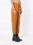 Uma | Raquel Davidowicz Broek met trekkoordtaille Bruin - Thumbnail 3