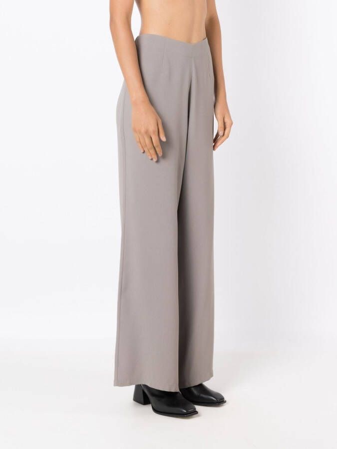 Uma | Raquel Davidowicz Flared broek Grijs