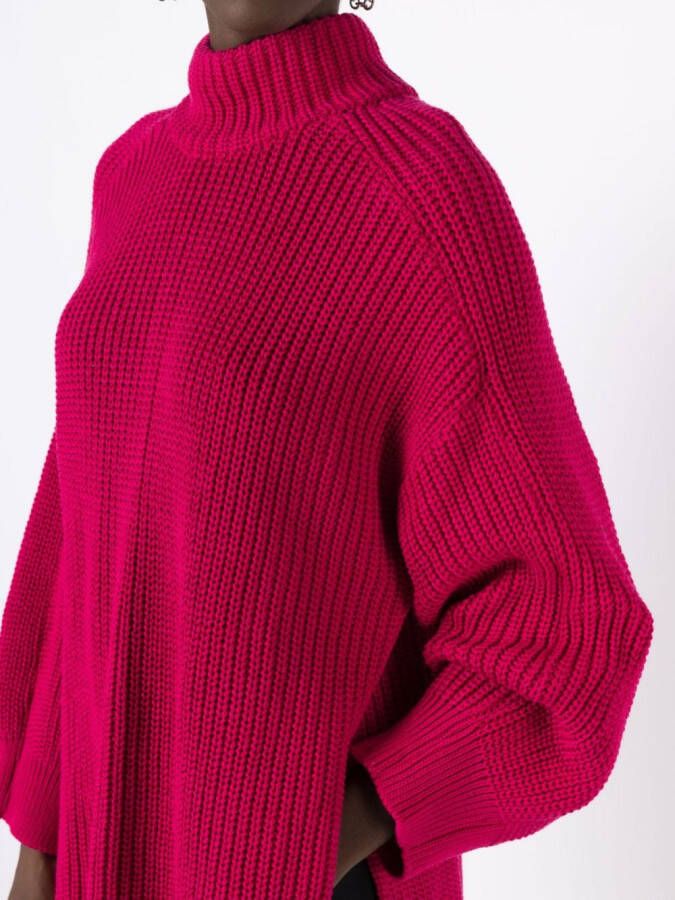 Uma | Raquel Davidowicz Gebreide coltrui Roze