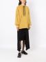 Uma | Raquel Davidowicz Katoenen hoodie Geel - Thumbnail 2