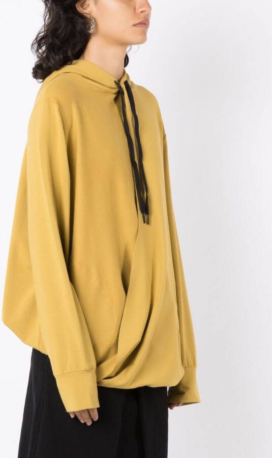 Uma | Raquel Davidowicz Katoenen hoodie Geel