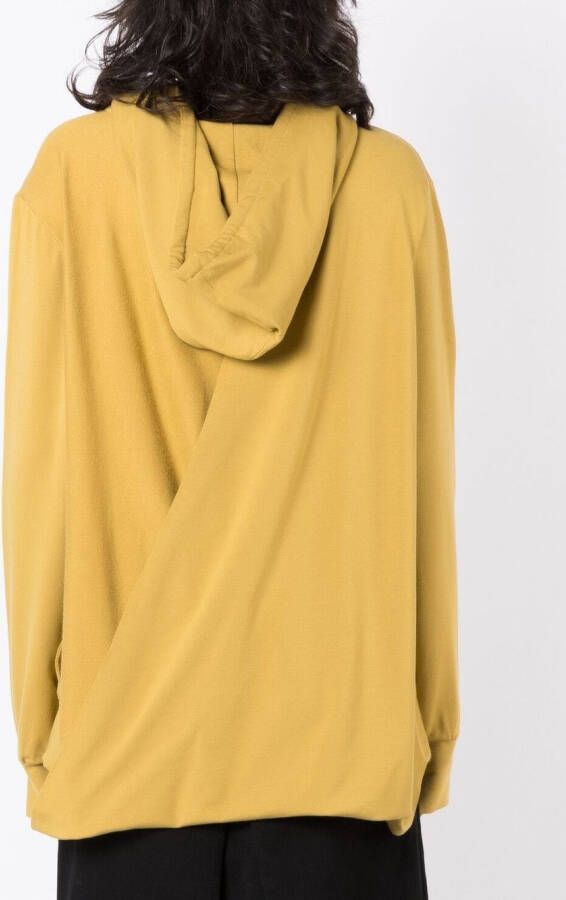 Uma | Raquel Davidowicz Katoenen hoodie Geel