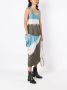 Uma | Raquel Davidowicz Midi-rok met tie-dye print Blauw - Thumbnail 2