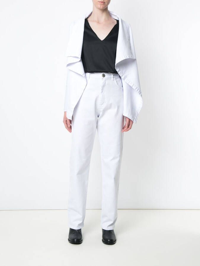 Uma | Raquel Davidowicz mock neck blouse Zwart