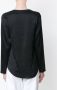 Uma | Raquel Davidowicz mock neck blouse Zwart - Thumbnail 4