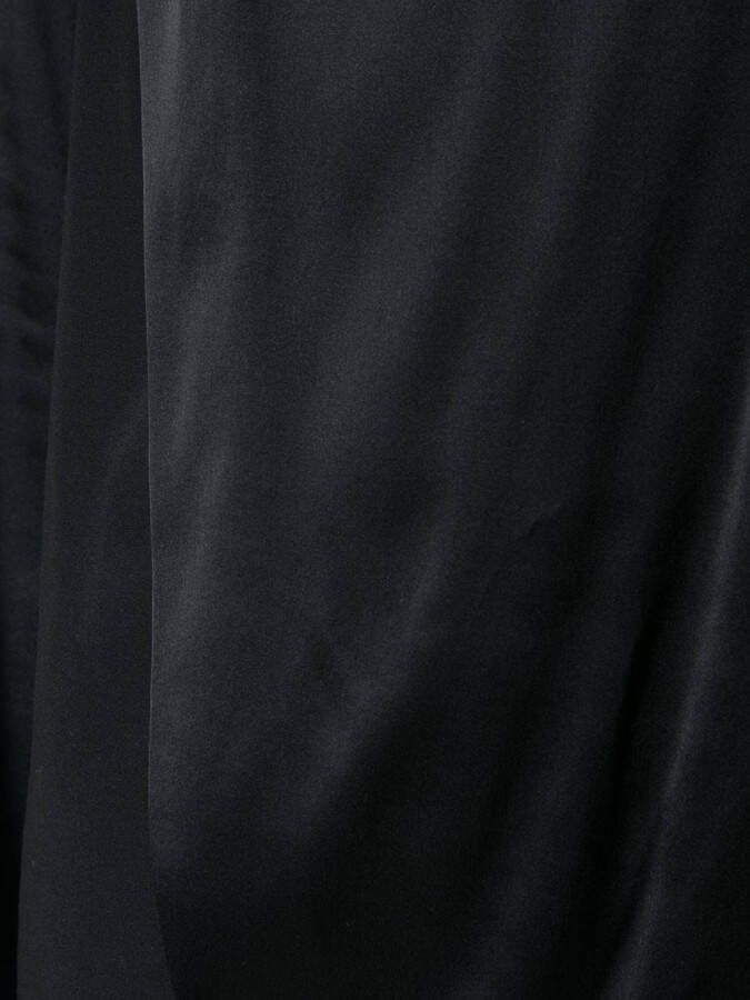 Uma | Raquel Davidowicz mock neck blouse Zwart