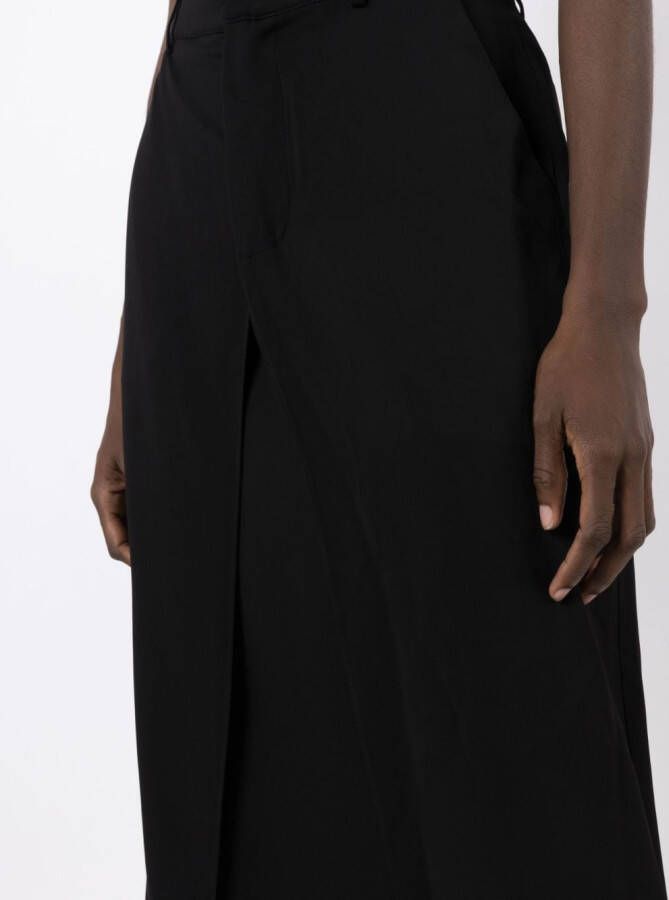 Uma | Raquel Davidowicz Mouwloze jurk Zwart