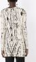 Uma | Raquel Davidowicz Top met abstract patroon Zwart - Thumbnail 4