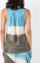 Uma | Raquel Davidowicz Zijden top Blauw - Thumbnail 4