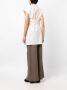 Uma Wang Asymmetrische blouse Beige - Thumbnail 4