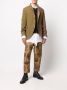 Uma Wang Blazer met contrasterend vlak Bruin - Thumbnail 2