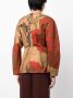 Uma Wang Blouse met bloemenprint Bruin - Thumbnail 4