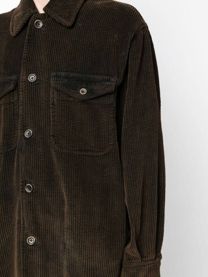 Uma Wang Button-up shirtjack Bruin