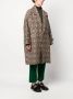 Uma Wang Jas met grafische print Beige - Thumbnail 3