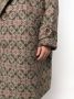 Uma Wang Jas met grafische print Beige - Thumbnail 5