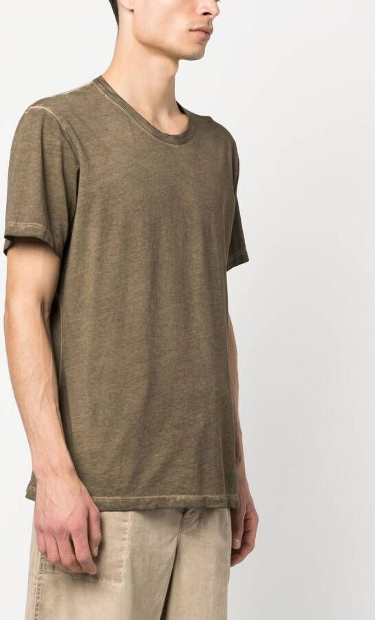 Uma Wang T-shirt met ronde hals Groen
