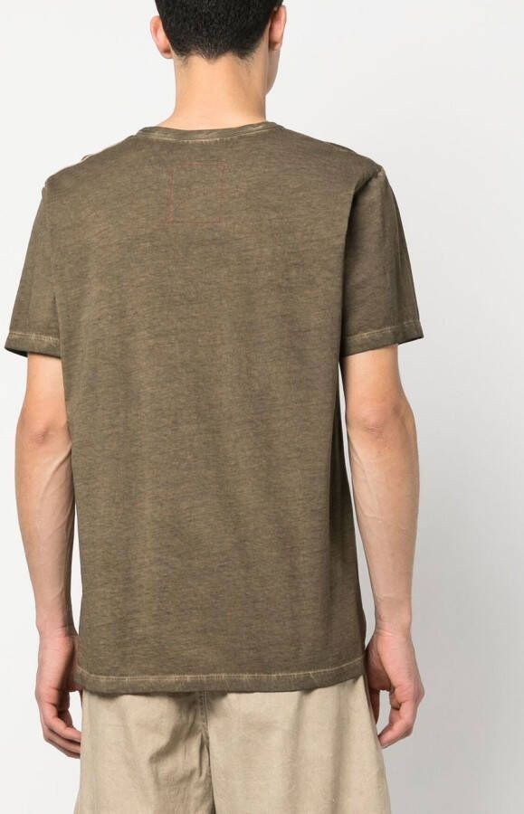 Uma Wang T-shirt met ronde hals Groen