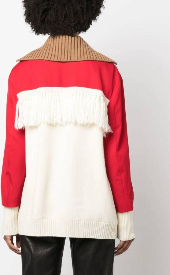 Undercover Blazer met enkele rij knopen Rood