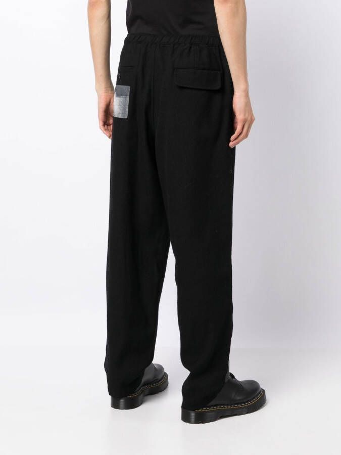 Undercover Broek met patch Zwart