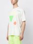 Undercover T-shirt met geometrische print Wit - Thumbnail 3
