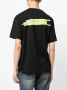 Undercover T-shirt met geometrische print Zwart - Thumbnail 4