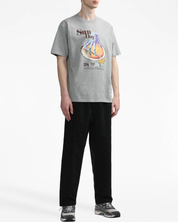 Undercover T-shirt met print Grijs