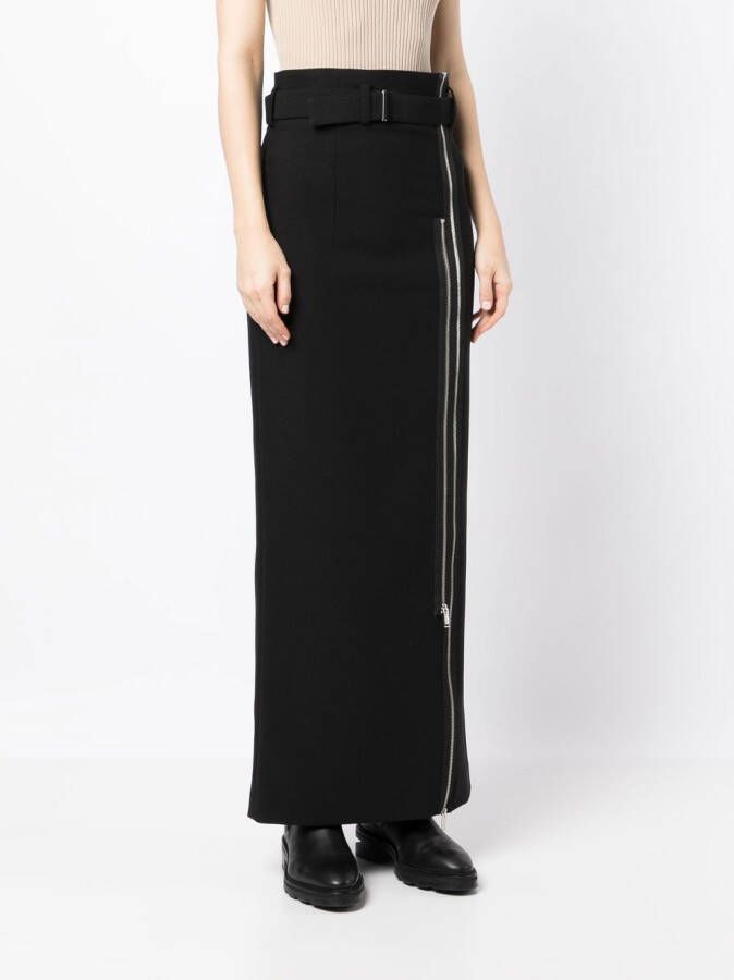 Undercover High waist mini-rok Zwart