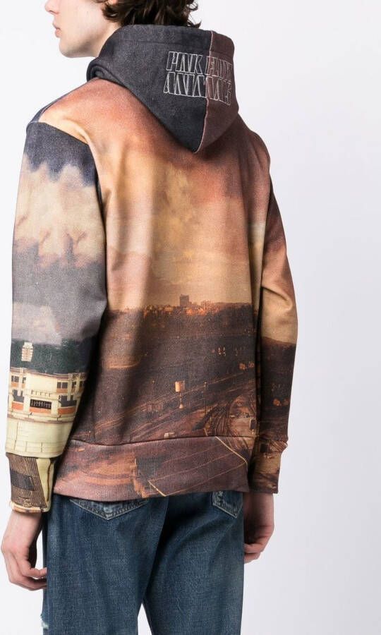 Undercover Hoodie met fotoprint Veelkleurig