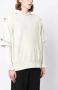 Undercover Hoodie met gelaagde mouwen Beige - Thumbnail 3