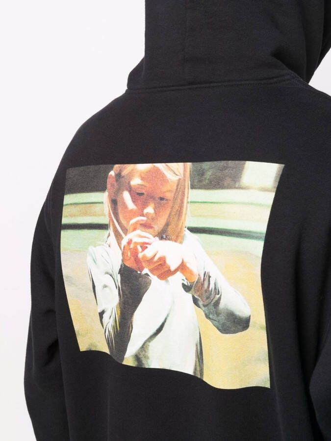 Undercover Hoodie met print Zwart