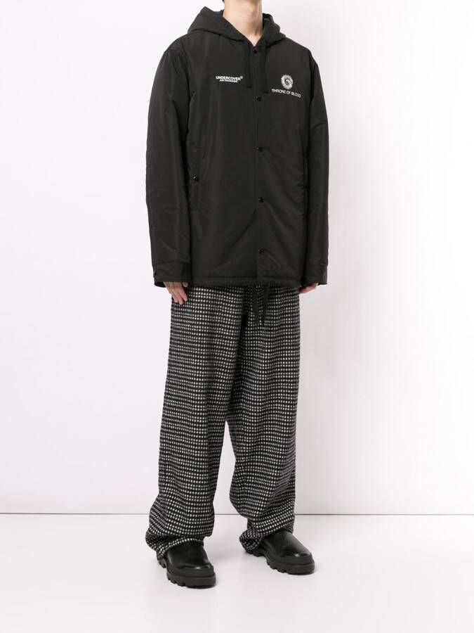 Undercover Jack met print Zwart