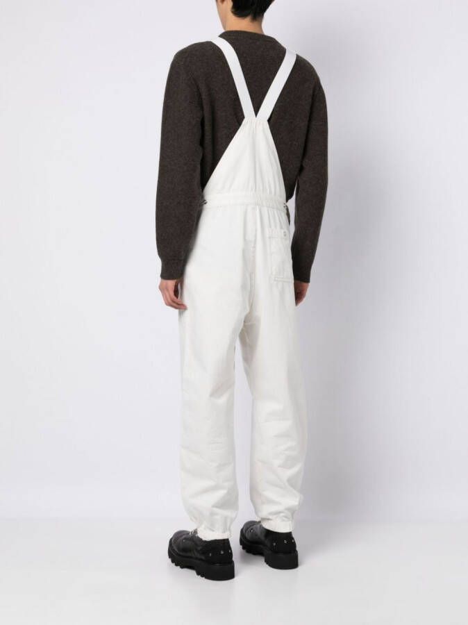 Undercover Jumpsuit met snelsluiting Wit