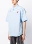 Undercover Overhemd met patch Blauw - Thumbnail 3