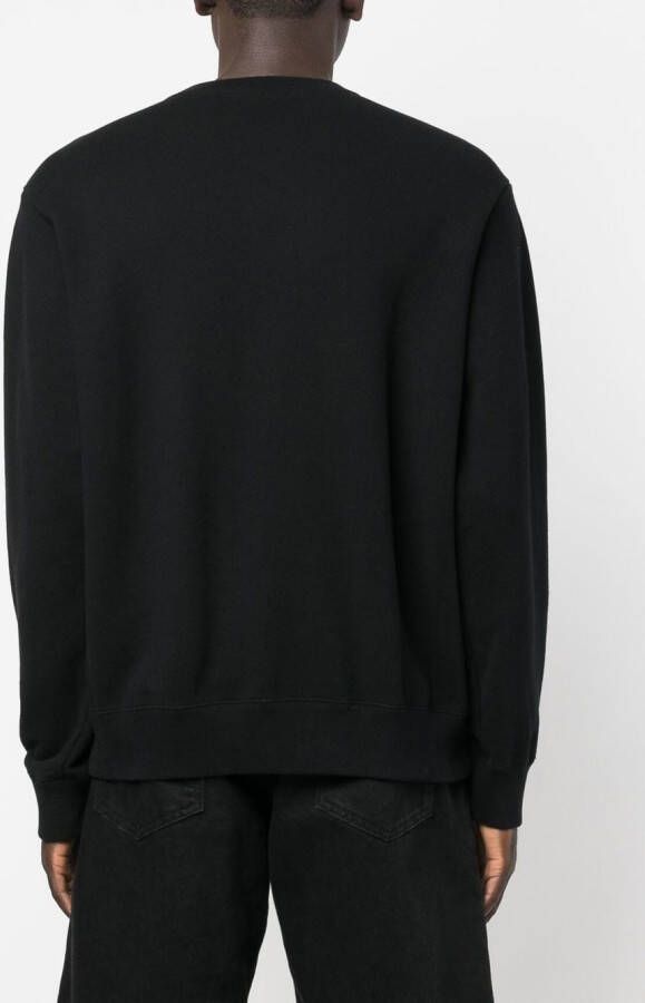 Undercover Sweater met tekst Zwart