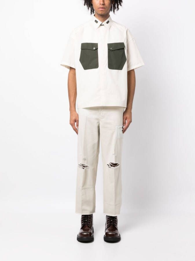 Undercover Straight broek Grijs