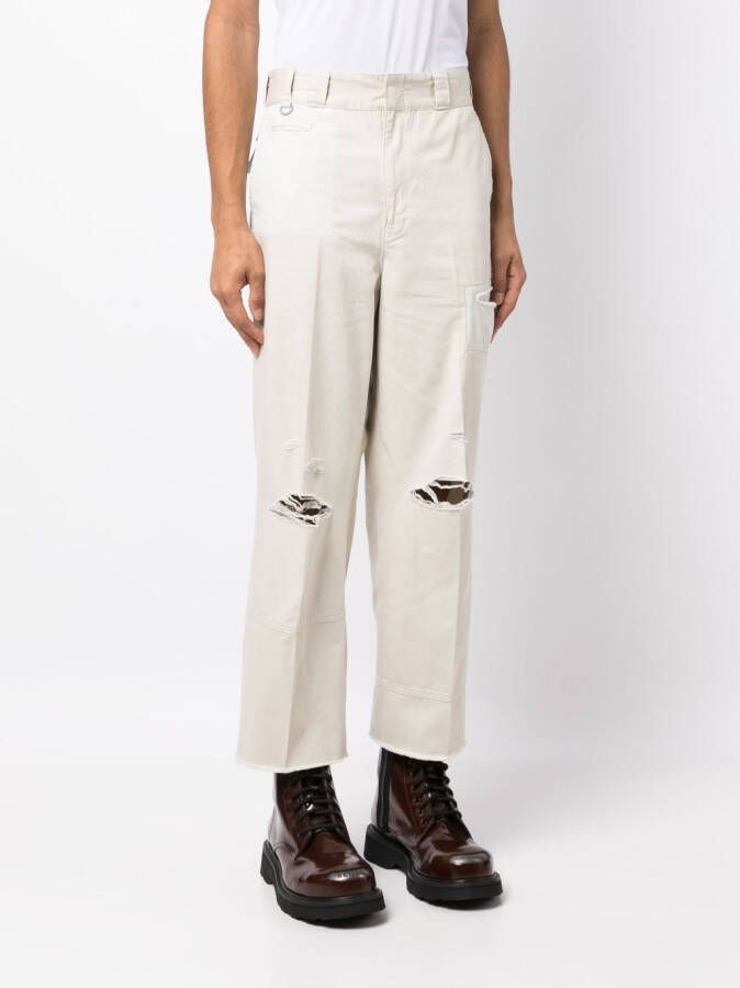 Undercover Straight broek Grijs