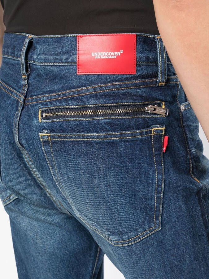 Undercover Straight jeans Blauw