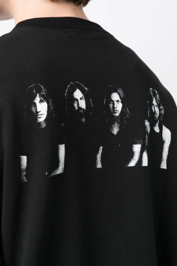 Undercover Sweater met fotoprint Zwart