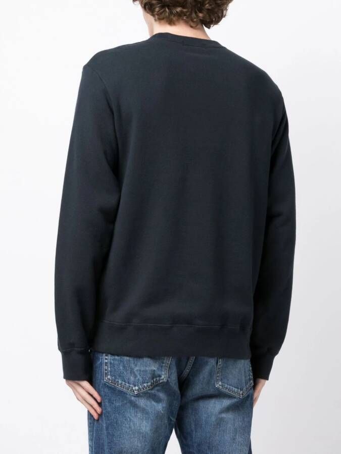 Undercover Sweater met print Blauw