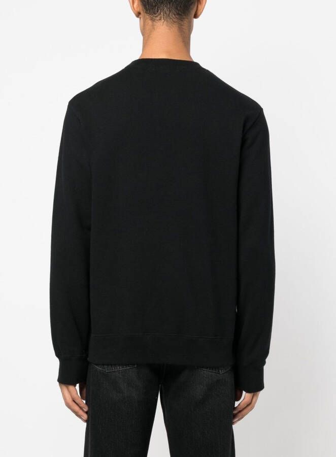 Undercover Sweater met tekst Zwart