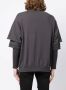 Undercover T-shirt met gelaagde mouwen Grijs - Thumbnail 4