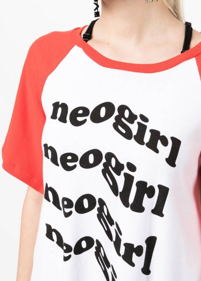 Undercover T-shirt met grafische print Rood