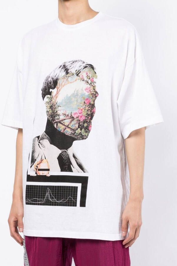 Undercover T-shirt met grafische print Wit